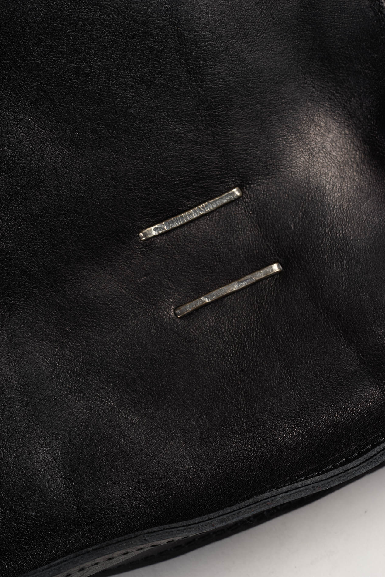 daniele basta leather and silver bags - DETAIL